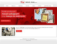 Tablet Screenshot of miflex-masz.com.pl